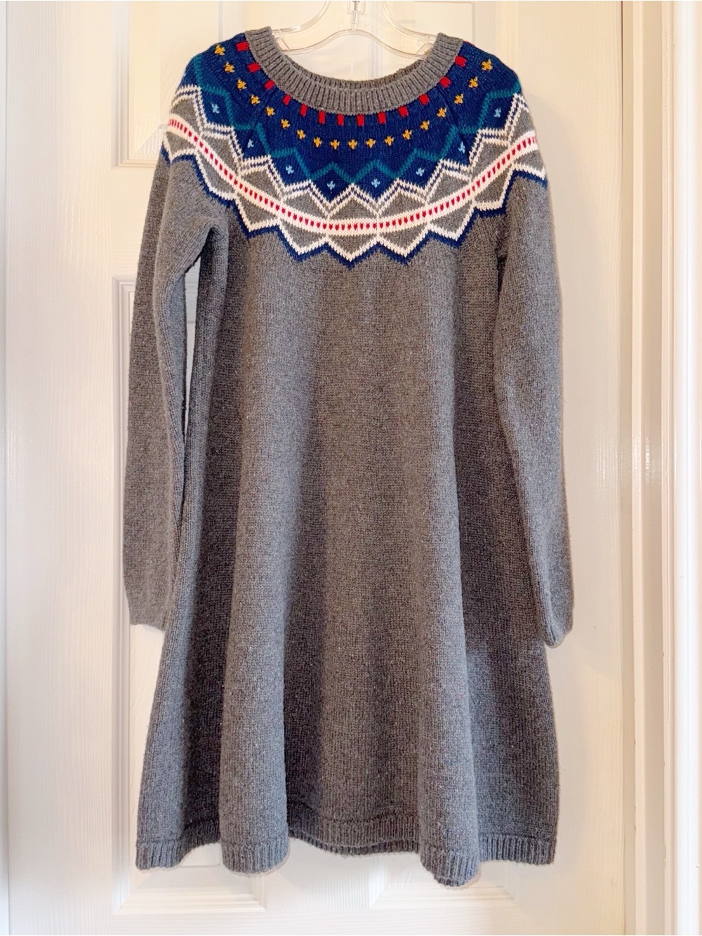 {Hanna Andersson} Fairisle Sweater Dress